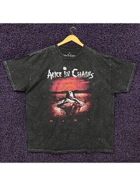 Alice In Chains Dirt Seattle Est 1987 Grunge Band T-Shirt 2X